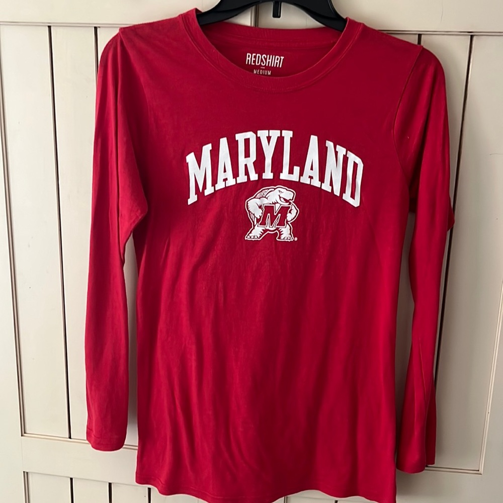 Terrapins fans long sleeve, lightweight tee